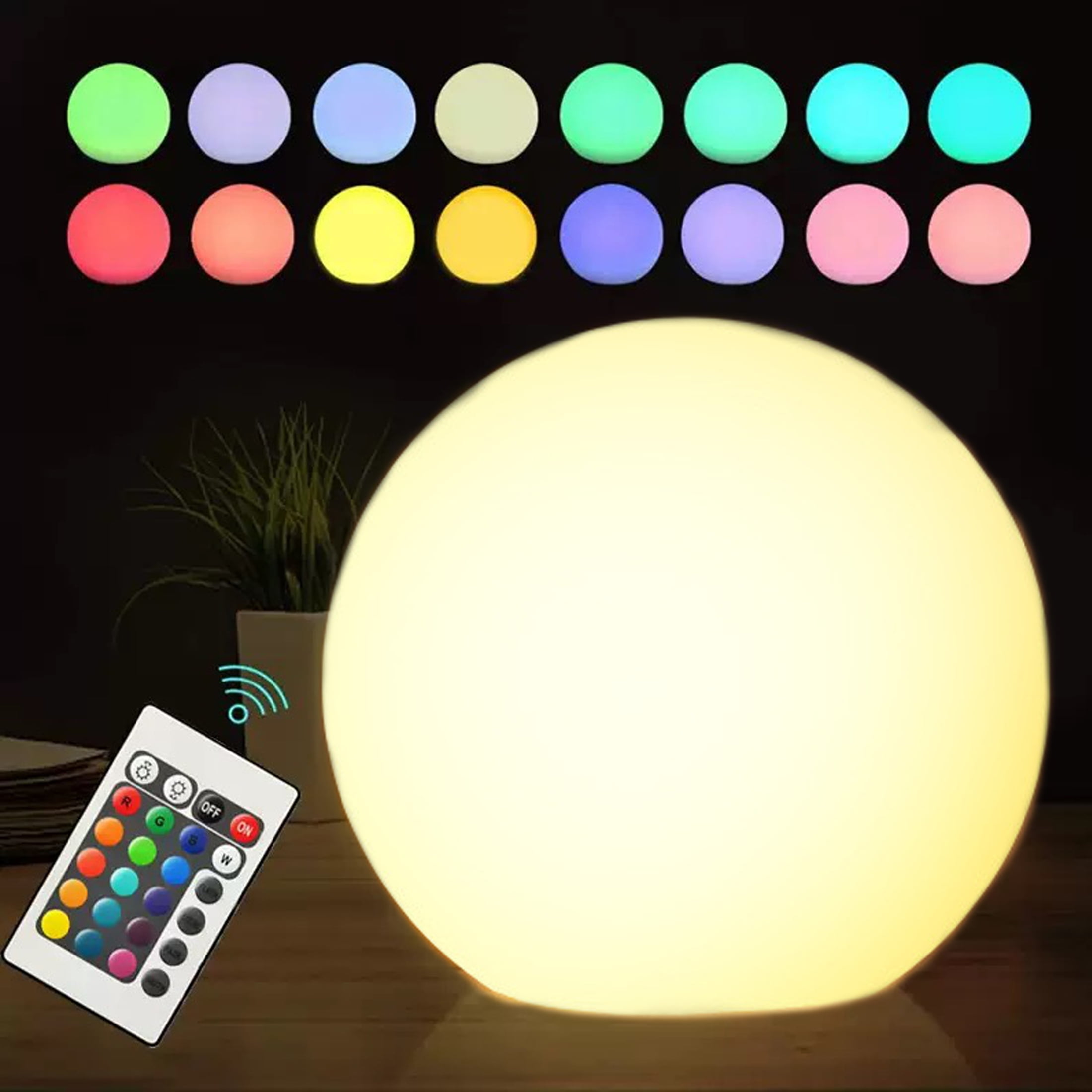 Night Light for Kids Baby, Egg Light for Nursery with 16 RGB Colors Changeable \u0026 Stepless Dimming